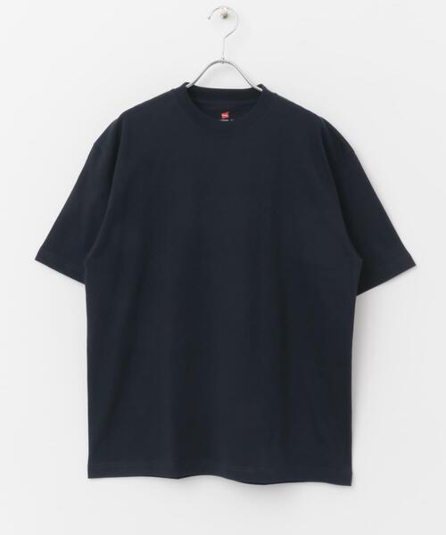 HANES（ヘインズ）の「『別注』Hanes×DOORS　BEEFY-T DOORS FIT Short-Sleeve（Tシャツ/カットソー・メンズ・ネイビー/ダークグレー/ブラック/グレー/ホワイト・MEDIUM/XX-LARGE/X-LARGE/LARGE）」の7枚目の写真