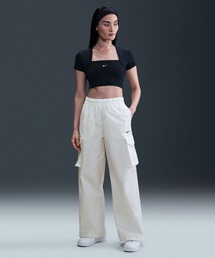 NIKE(iCL)̃iCL X|[cEFA GuVO E[u EBY ~bhCY J[S pc / Nike Sportswear Everything Wovens Women's Mid-Rise Cargo Pants HM6977-133 Sail(J[Spc)
