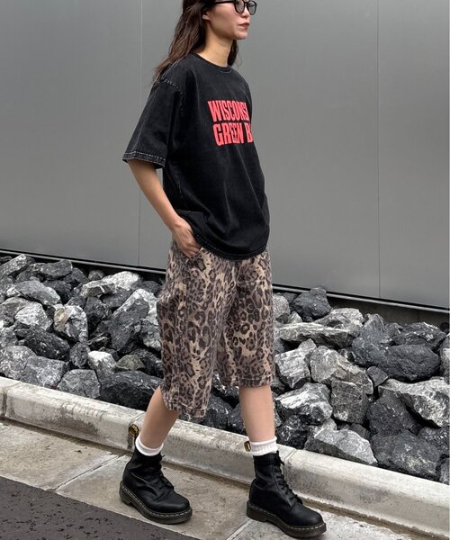 CIAOPANIC TYPY(チャオパニックティピー)の「【UNISEX】アシッドウォッシュ加工ロゴTEE(Tシャツ/カットソー・レディース・ブラック/ネイビー/ライトグレー/レッド/オレンジ/グリーン・MEDIUM/LARGE)」の19枚目の写真