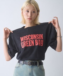 CIAOPANIC TYPY | 【UNISEX】アシッドウォッシュ加工ロゴTEE(Tシャツ/カットソー)
