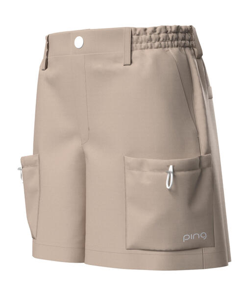 【関税込み】Bode イエロー Zig-Zag ショートパンツ セール】【PING APPAREL】サライテック 二重織ショートパンツ