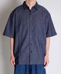 R.(rehacer)（アールドット（レアセル））の「R. : Wide Loose Light oz Denim S/S Shirt（シャツ/ブラウス）」