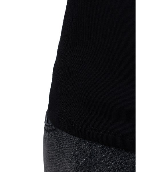 FURFUR(ファーファー)の「【WEB限定】ビジュー付きロゴ刺繍Tシャツ(Tシャツ/カットソー・レディース・ホワイト/ブラック/ピンク・FREE)」の10枚目の写真