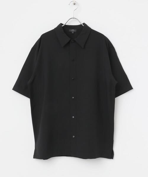 ITEMS URBANRESEARCH（アイテムズ アーバンリサーチ）の「2wayストレッチスナップ半袖シャツ（シャツ/ブラウス・メンズ・ベージュ/ネイビー/グレー/ブラック/ライトベージュ・MEDIUM/LARGE）」の21枚目の写真