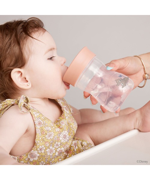 b.box（ビーボックス）の「b.box/Disney Transition value pack ステップアップマグパック（ドリンクトレーニング マグセット）ディズニータイプ（ベビーギフト・キッズ・グレー系その他/スモークピンク/レッド系・ONESIZE）」の9枚目の写真