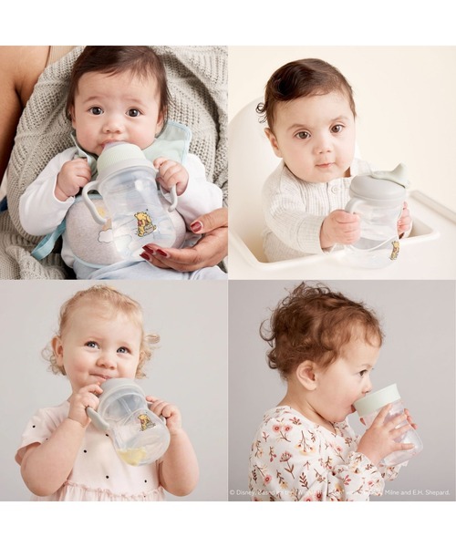 b.box（ビーボックス）の「b.box/Disney Transition value pack ステップアップマグパック（ドリンクトレーニング マグセット）ディズニータイプ（ベビーギフト・キッズ・グレー系その他/スモークピンク/レッド系・ONESIZE）」の7枚目の写真