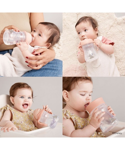 b.box（ビーボックス）の「b.box/Disney Transition value pack ステップアップマグパック（ドリンクトレーニング マグセット）ディズニータイプ（ベビーギフト・キッズ・グレー系その他/スモークピンク/レッド系・ONESIZE）」の14枚目の写真