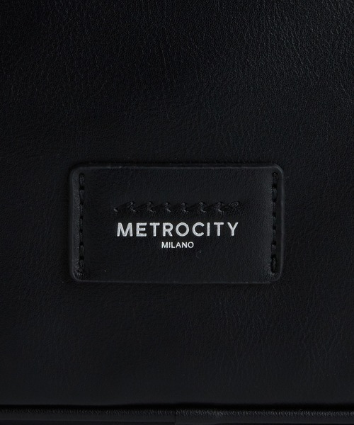 METROCITY(メトロシティ)の「14インチPC対応 ラージトートバッグ(トートバッグ・メンズ・ブラック・FREE)」の5枚目の写真