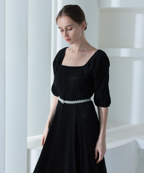 CELEN（セレン）の「ビジュー＆パールベルト【オケージョン ドレス小物】【ゆかた飾り紐 帯飾り 浴衣小物】（ベルト・レディース・シルバー/シャンパン・FREE）」の8枚目の写真