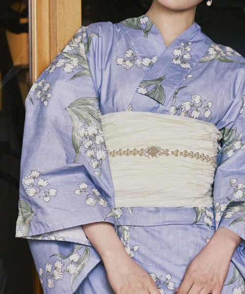 CELEN（セレン）の「ビジュー＆パールベルト【オケージョン ドレス小物】【ゆかた飾り紐 帯飾り 浴衣小物】（ベルト・レディース・シルバー/シャンパン・FREE）」の22枚目の写真