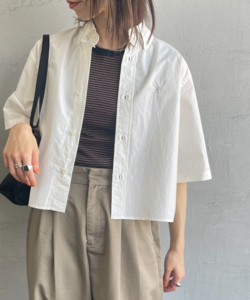 GYMPHLEX/ジムフレックス] ボタンダウン タイプライターショート