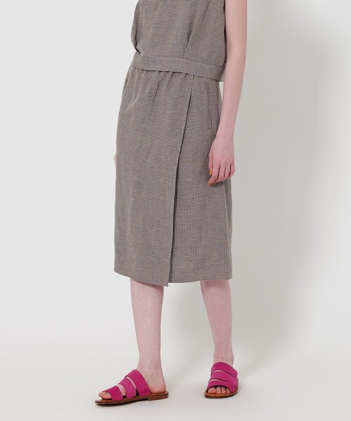 【Steven Alan】スカート　フリーサイズ STEVEN ALAN スカート 「Steven Alan」ジグザグ プリント