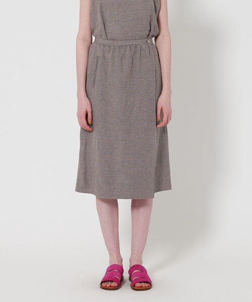 セール】＜Steven Alan＞チェック ラップ スカート（スカート