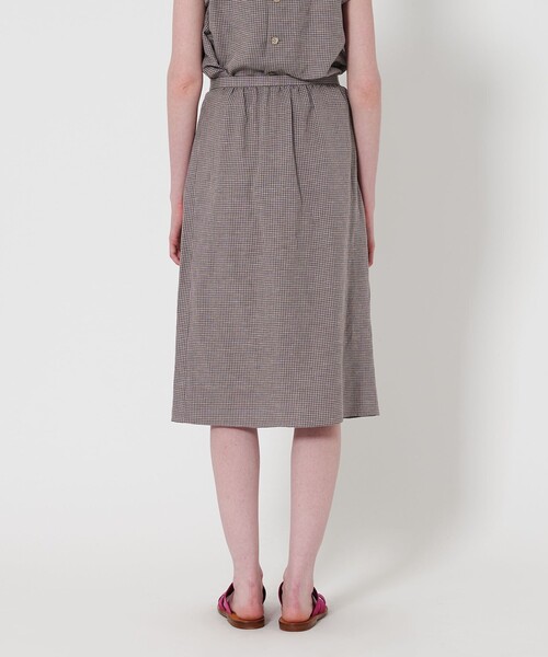 Steven Alan＞チェック ラップ スカート（スカート）｜Steven Alan 