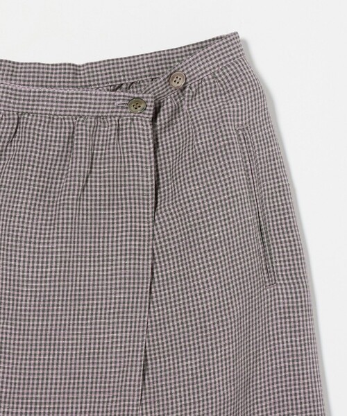 セール】＜Steven Alan＞チェック ラップ スカート（スカート