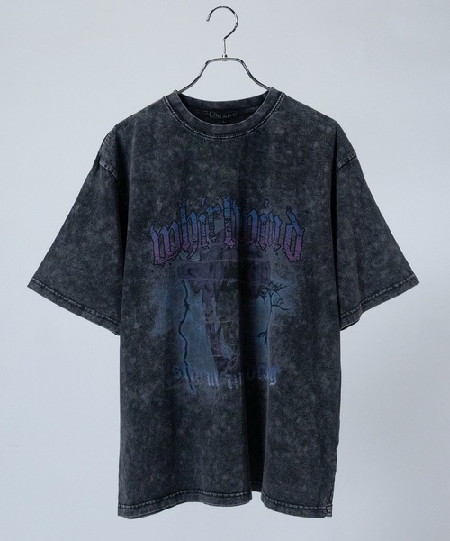 JEANS グランジ半袖Tシャツ 全2色 セール】【13】アソートデザイン グランジ加工 半袖 ビッグT