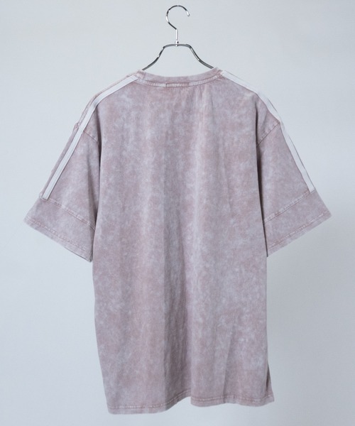 JOHN'S CLOSET（ジョンズクローゼット）の「【13】アソートデザイン グランジ加工 半袖 ビッグTシャツ（Tシャツ/カットソー・メンズ・ライトグレー系2/ライトグレー系1/ブラック系7/ブラック系6/ブラック系5/ブラック系4/ブラック系3/ブラック系2/ブラック系1/ピンク系1/ブラウン系2/ブラウン系1・LARGE/MEDIUM）」の13枚目の写真