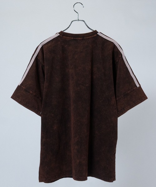 JOHN'S CLOSET（ジョンズクローゼット）の「【13】アソートデザイン グランジ加工 半袖 ビッグTシャツ（Tシャツ/カットソー・メンズ・ライトグレー系2/ライトグレー系1/ブラック系7/ブラック系6/ブラック系5/ブラック系4/ブラック系3/ブラック系2/ブラック系1/ピンク系1/ブラウン系2/ブラウン系1・LARGE/MEDIUM）」の19枚目の写真