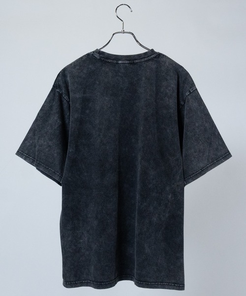 JOHN'S CLOSET（ジョンズクローゼット）の「【13】アソートデザイン グランジ加工 半袖 ビッグTシャツ（Tシャツ/カットソー・メンズ・ライトグレー系2/ライトグレー系1/ブラック系7/ブラック系6/ブラック系5/ブラック系4/ブラック系3/ブラック系2/ブラック系1/ピンク系1/ブラウン系2/ブラウン系1・LARGE/MEDIUM）」の14枚目の写真