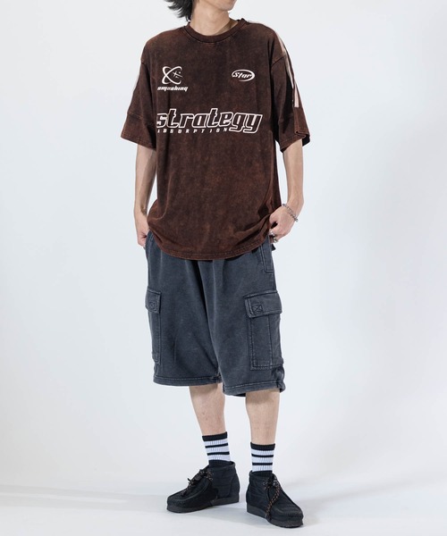 原宿 オープン限定コレクション Tシャツ L ジョングク セール】【13】アソートデザイン グランジ加工 半袖 ビッグT