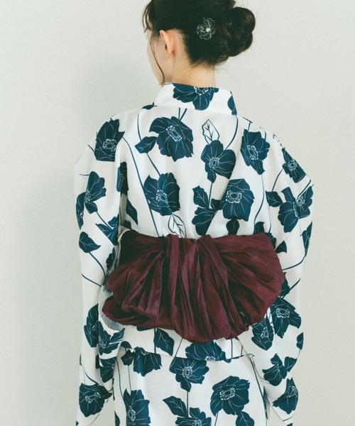 2WAYセパレート浴衣/3点セット/キャミワンピース/羽織り/帯