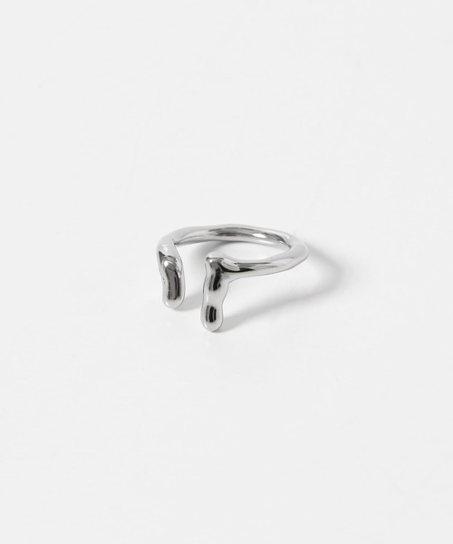 SMELLY(スメリー)の「ステンレスニュアンスラインリング(リング・レディース・シルバー・-)」の5枚目の写真