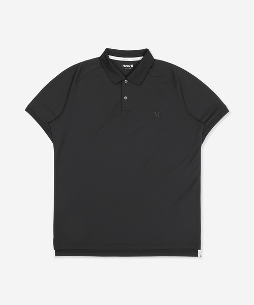ポロシャツ ポロ 「Hurley/ハーレー」レディースロゴポロシャツ　吸水速乾性　 UPF30+　ゴルフ　PIQUE ICON SS POLO レディ Hurley （ハーレー）の「【Hurley/ハーレー】ロゴポロシャツ