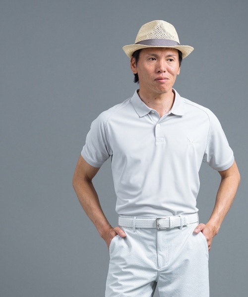 ポロシャツ ポロ 「Hurley/ハーレー」レディースロゴポロシャツ　吸水速乾性　 UPF30+　ゴルフ　PIQUE ICON SS POLO レディ Hurley （ハーレー）の「【Hurley/ハーレー】ロゴポロシャツ
