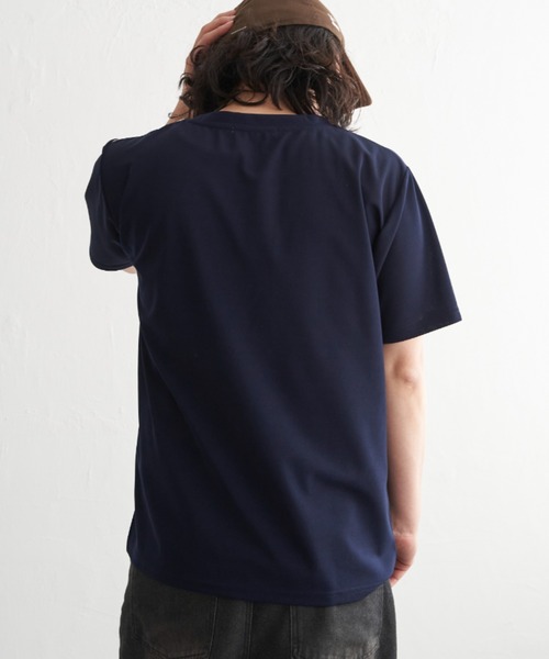 NO NEED(ノーニード)の「タテ切り替えT(Tシャツ/カットソー・メンズ・ホワイト/チャコール/ネイビー・M/L/LL)」の18枚目の写真