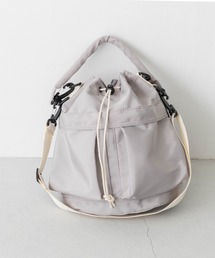 welleg（ウェレッグ）の「2way 巾着型ショルダーバッグ（ショルダーバッグ）」