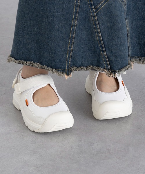 UNIVERSAL OVERALL（ユニバーサルオーバーオール）の「【UNIVERSAL OVERALL】UO33 サンダル（サンダル・メンズ・ホワイト/ブラック・6/8/9/5/7）」の3枚目の写真