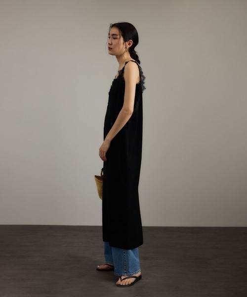 セール】【WEB限定】ビンテージライクアクセントレースワンピース