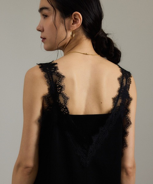 セール】【WEB限定】ビンテージライクアクセントレースワンピース