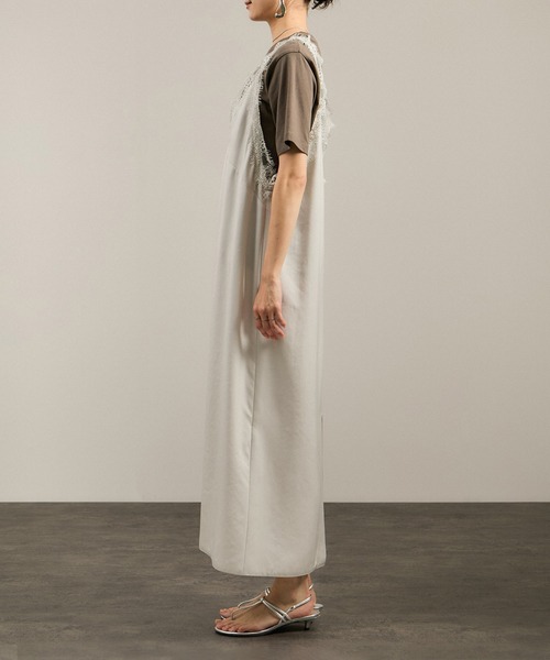 セール】【WEB限定】ビンテージライクアクセントレースワンピース