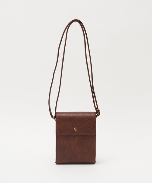 CIAOPANIC（チャオパニック）の「スクエアーショルダーバック（ショルダーバッグ・レディース・ブラウン/ブラック/カーキ・FREE）」の12枚目の写真