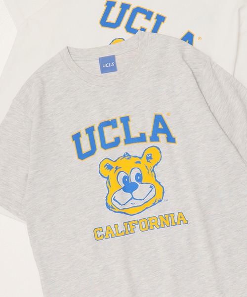 UCLA（ユーシーエルエー）の「【UCLA】ジョー・ブルーインキャラクターＴシャツ/アイビーリーグＴシャツ（Tシャツ/カットソー・メンズ・オートミール/ホワイト・M/L/XL）」の2枚目の写真