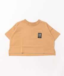 ALPHA LABEL（アルファーレーベル）の「ビッグドロップ　ポケット＆ロゴTシャツ（Tシャツ/カットソー）」