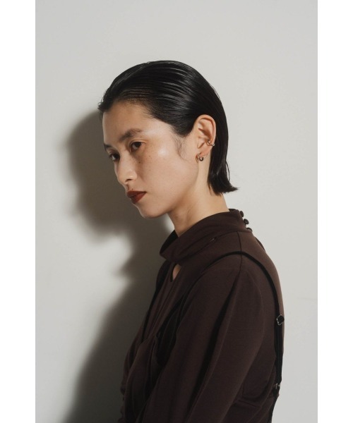 Knuth Marf（クヌースマーフ）の「mini hoop earring（イヤリング・レディース・シルバー・FREE）」の4枚目の写真