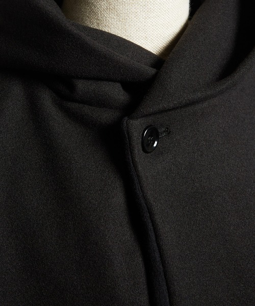 gomme（ゴム）の「ライトWジャージー　ポンチョ（ポンチョ・レディース・ネイビー/ブラック・MEDIUM）」の19枚目の写真