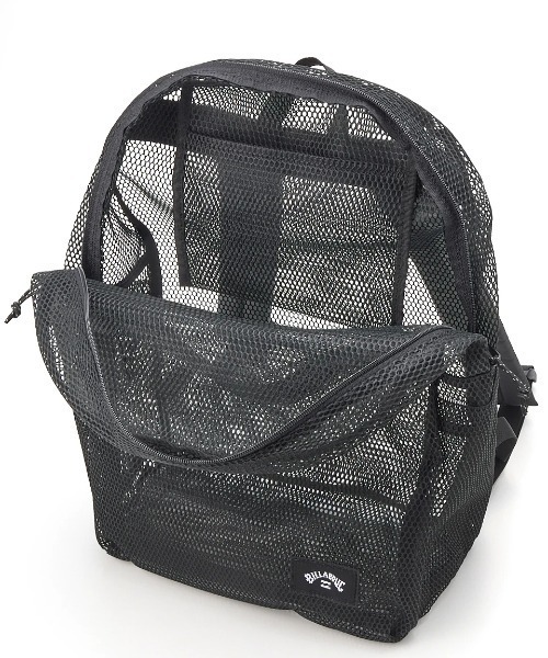 BILLABONG(ビラボン)の「BILLABONG メンズ MESH DAY BAG バックパック/リュック 【2025年夏モデル】/ビラボンメッシュバッグ(バックパック/リュック・メンズ・ベージュ/ブラック・FREE)」の14枚目の写真