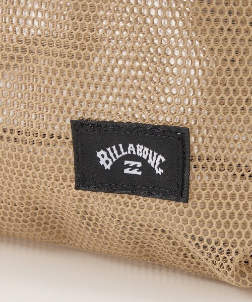 BILLABONG(ビラボン)の「BILLABONG メンズ MESH DAY BAG バックパック/リュック 【2025年夏モデル】/ビラボンメッシュバッグ(バックパック/リュック・メンズ・ベージュ/ブラック・FREE)」の8枚目の写真