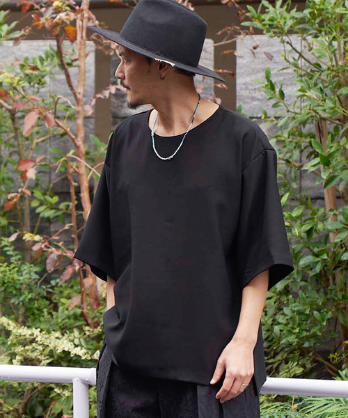 Iroquois(イロコイ)の「IROQUOIS イロコイ / E TWILL STRETCH T-SHIRTS 速乾ツイルストレッチTシャツ / 300000(Tシャツ/カットソー・メンズ・ブラック/ブルー/チャコールグレー・1/2/3)」の1枚目の写真