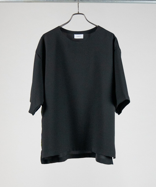 Iroquois(イロコイ)の「IROQUOIS イロコイ / E TWILL STRETCH T-SHIRTS 速乾ツイルストレッチTシャツ / 300000(Tシャツ/カットソー・メンズ・ブラック/ブルー/チャコールグレー・1/2/3)」の5枚目の写真