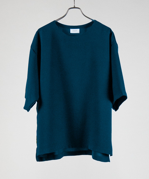 Iroquois(イロコイ)の「IROQUOIS イロコイ / E TWILL STRETCH T-SHIRTS 速乾ツイルストレッチTシャツ / 300000(Tシャツ/カットソー・メンズ・ブラック/ブルー/チャコールグレー・1/2/3)」の7枚目の写真