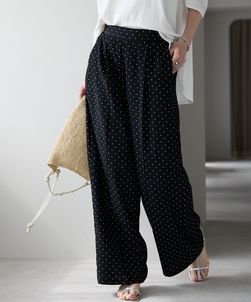 【Jieda】ワイドスラックス ウール100% JieDa スラックス 別注 WIDE ONE TUCK STRAIGHT SLACKS メンズ