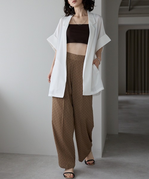 Dots Collective ジャケット＆パンツ セットアップ スラックス COOL DOTS メッシュスラックスパンツ｜DAKS（ダックス）公式