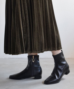 【新品未使用】El mar(エルマール) レザーロングブーツ キャナルジーン CANAL JEAN El mar(エルマール) レザーロング