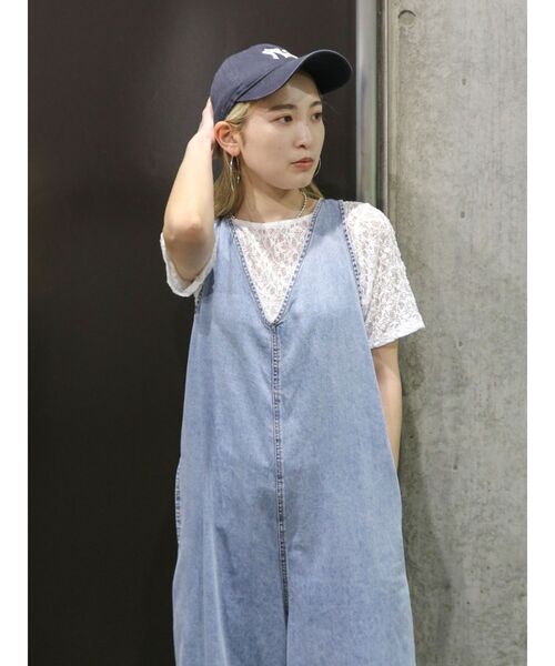 tシャツ バックオープンレースTee レディース セール】バックオープンレースTee（Tシャツ/カットソー