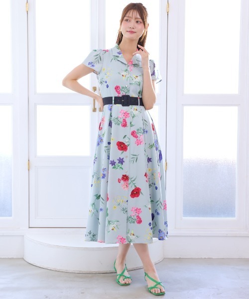 AND COUTURE（アンドクチュール）の「ボタニカルガーデンシャツ