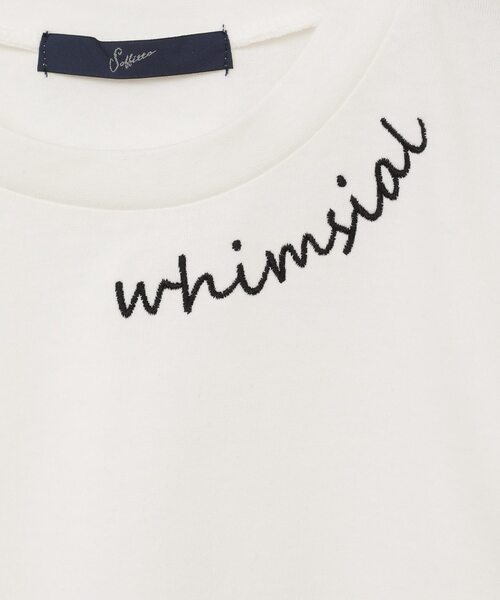 SOFFITTO（ソフィット）の「《定番》製品染コンパクトTシャツ（Tシャツ/カットソー・レディース・ベージュ/ホワイト/ピンク・FREE）」の5枚目の写真